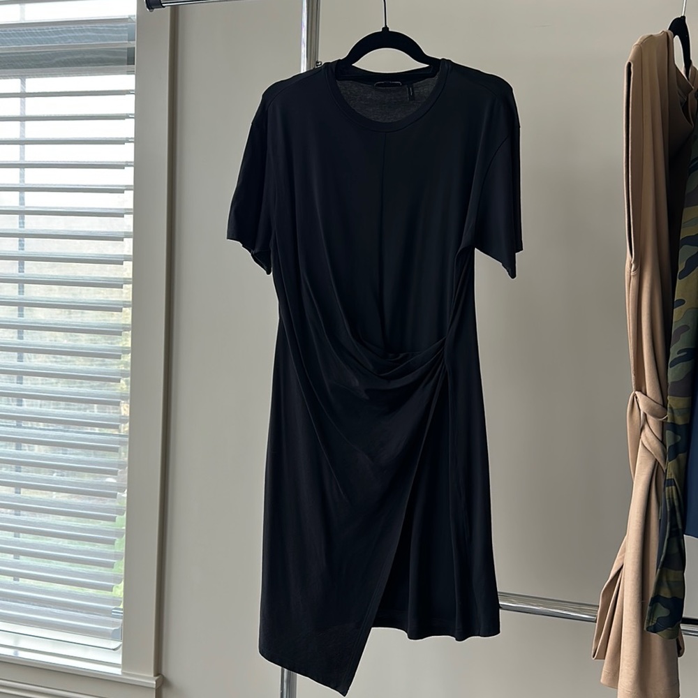 Theory Apex tee Dress black size M